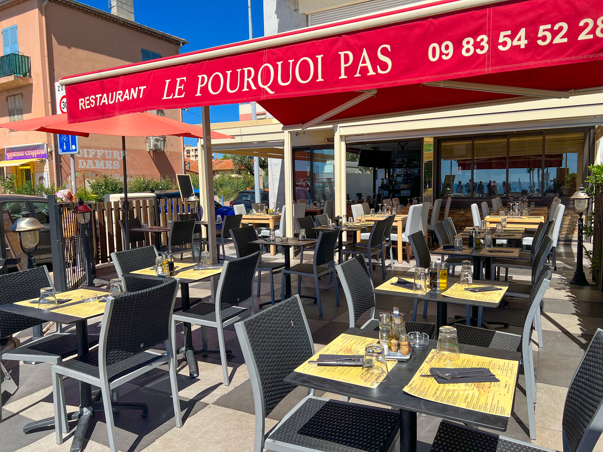 Restaurant Le Pourquoi Pas à Cagnes sur Mer